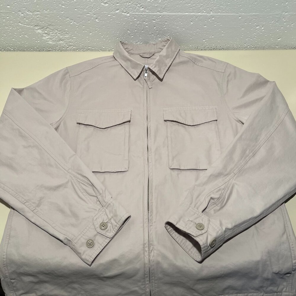 Gap Men's Twill Utility Zip Jacket